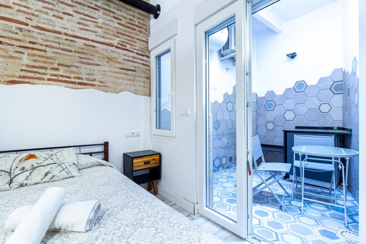 Chic Estudio Privado Al Lado De La Playa Valenza Esterno foto
